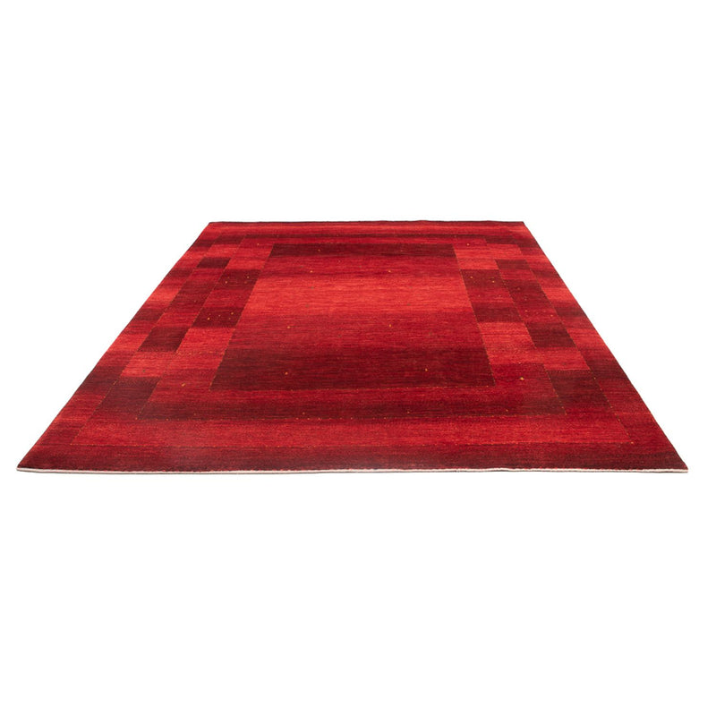Alfombra Gabbeh - Loribaft Persa - 297 x 221 cm - rojo