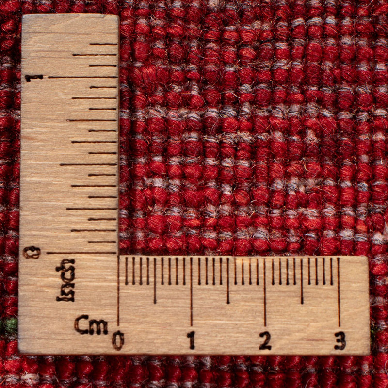 Alfombra Gabbeh - Loribaft Persa - 297 x 221 cm - rojo