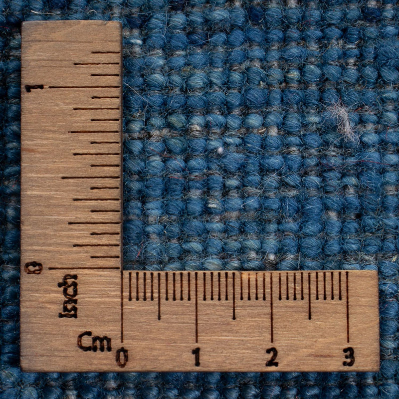 Alfombra Gabbeh - Loribaft Persa - 300 x 214 cm - azul marino