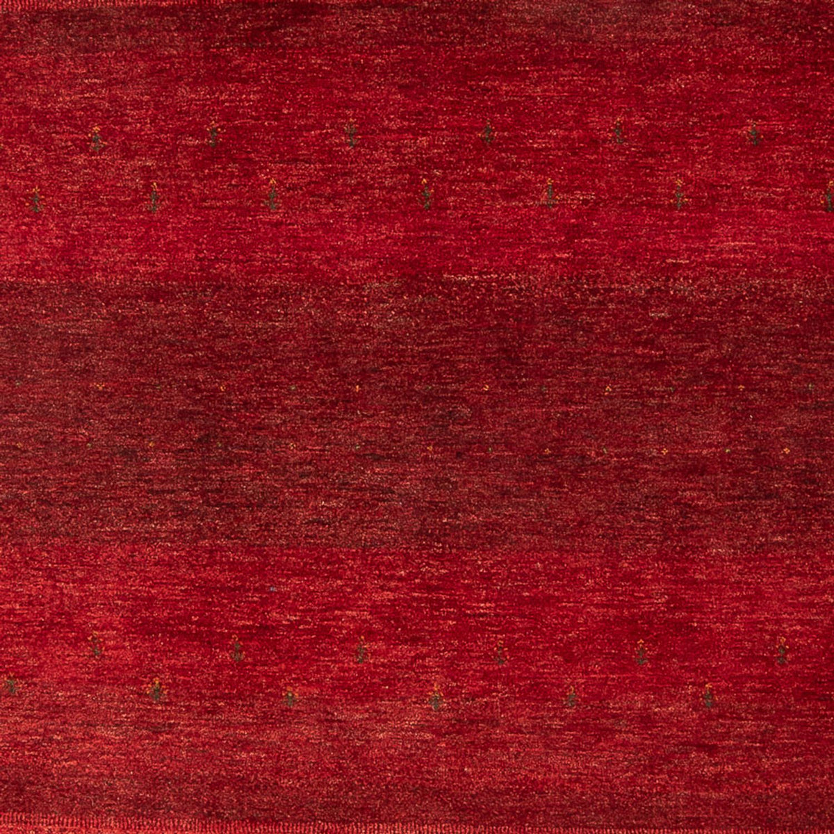 Alfombra Gabbeh - Loribaft Persa - 302 x 219 cm - rojo