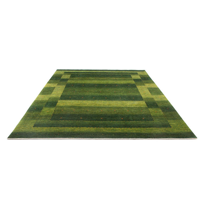Alfombra Gabbeh - Loribaft Persa - 306 x 212 cm - verde