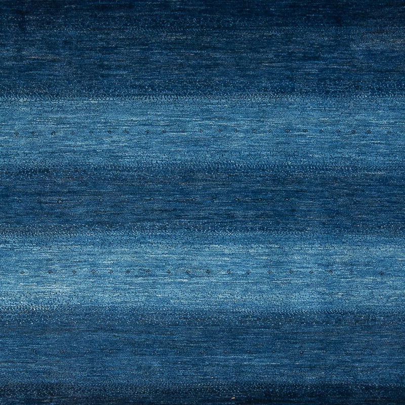 Alfombra Gabbeh - Loribaft Persa - 322 x 226 cm - azul oscuro