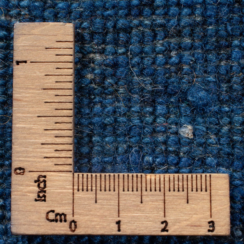 Alfombra Gabbeh - Loribaft Persa - 322 x 226 cm - azul oscuro
