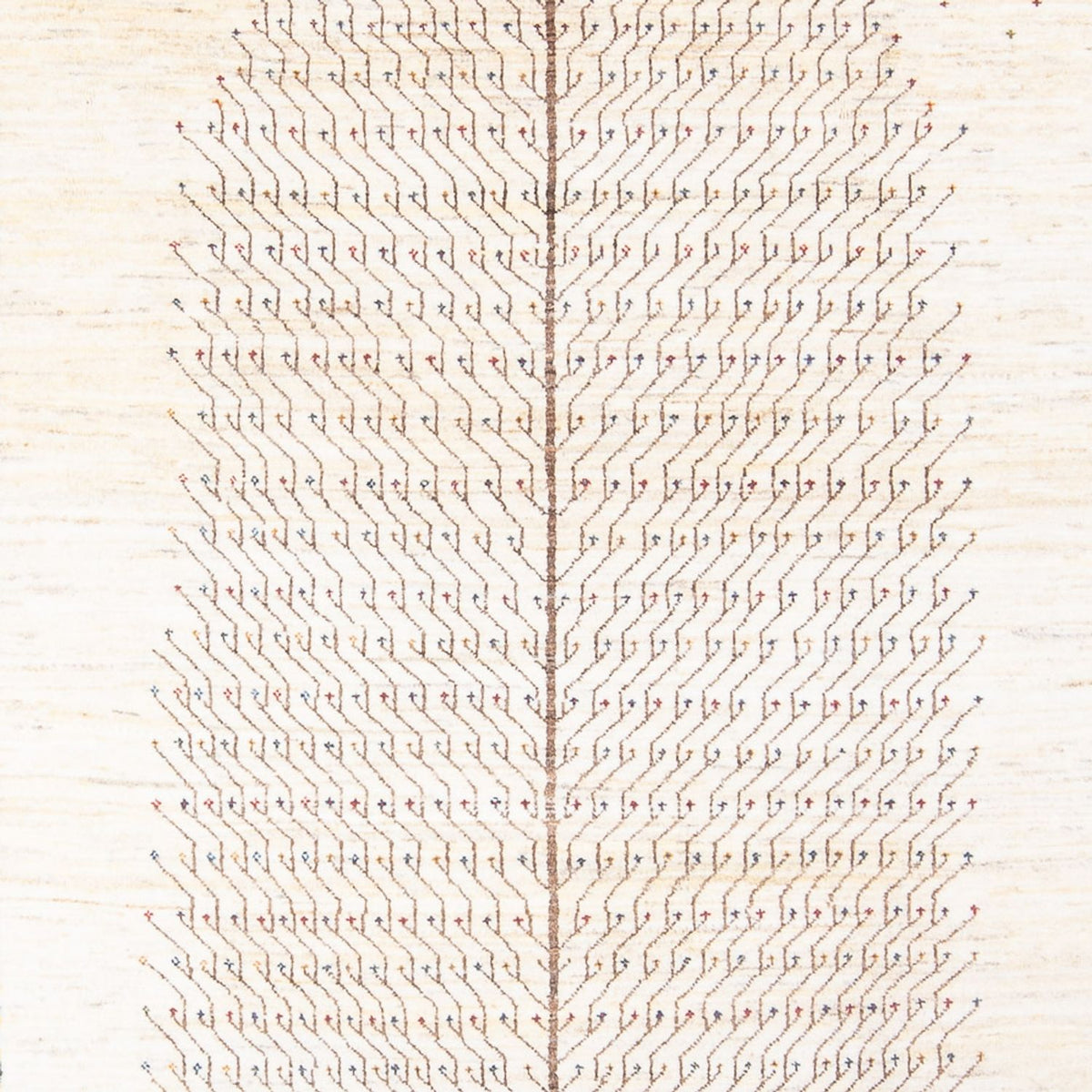 Alfombra Gabbeh - Loribaft Persa - 321 x 215 cm - multicolor