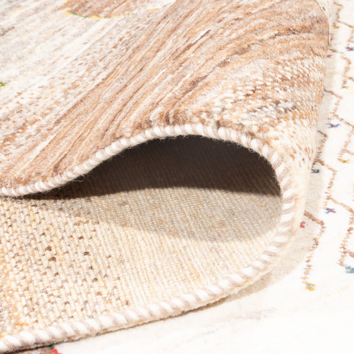 Alfombra Gabbeh - Loribaft Persa - 321 x 215 cm - multicolor