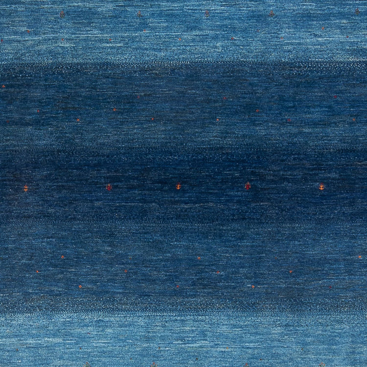 Alfombra Gabbeh - Loribaft Persa - 331 x 222 cm - azul marino