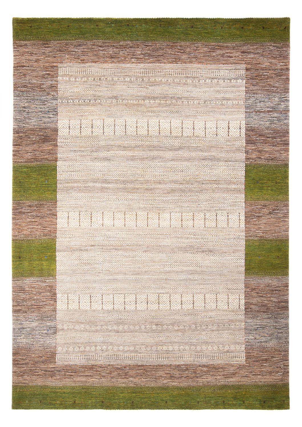 Alfombra Gabbeh - Loribaft Persa - 323 x 229 cm - multicolor