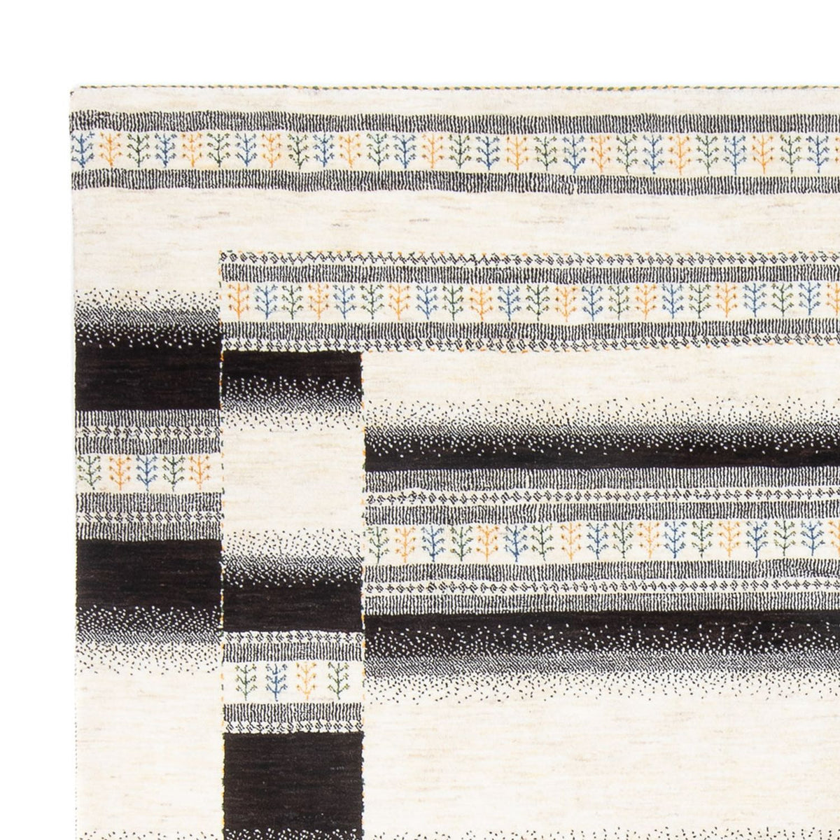 Alfombra Gabbeh - Loribaft Persa - 280 x 223 cm - multicolor