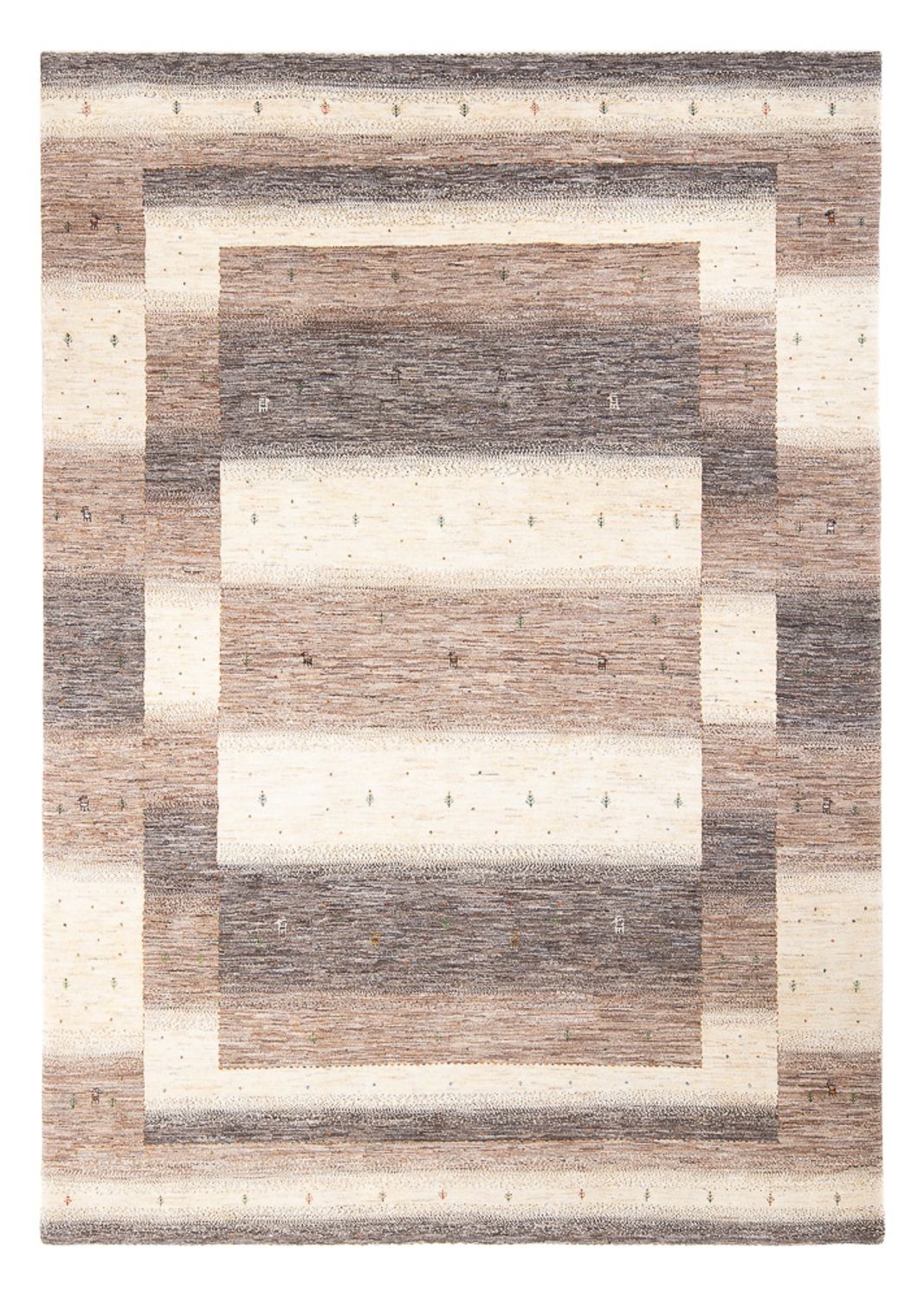 Alfombra Gabbeh - Loribaft Persa - 302 x 217 cm - multicolor