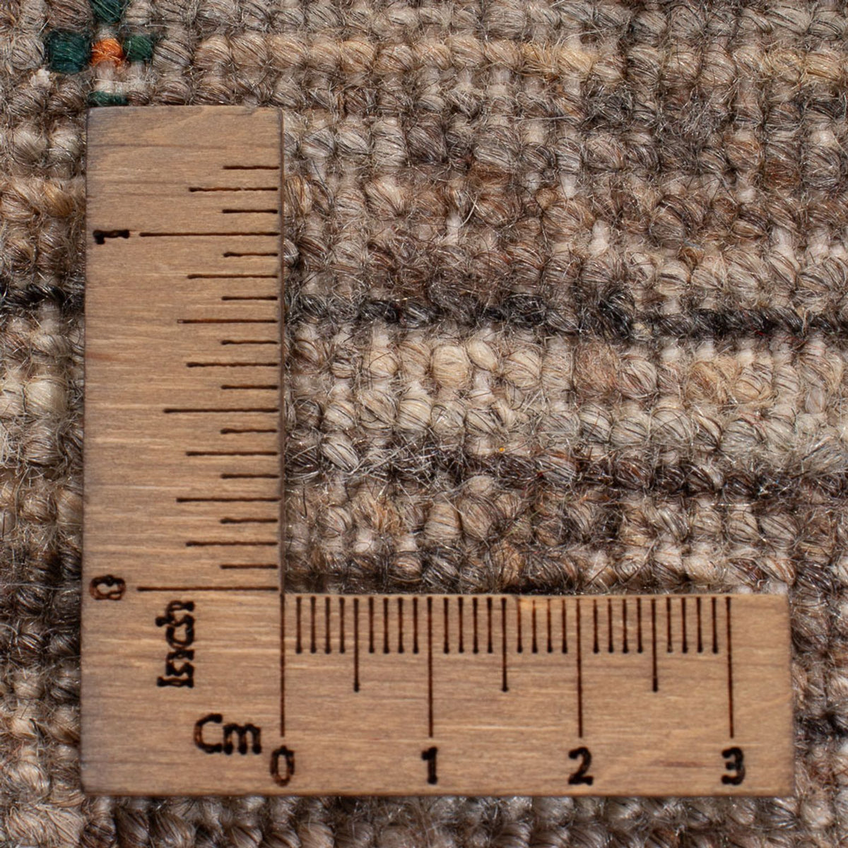 Alfombra Gabbeh - Loribaft Persa - 307 x 228 cm - beige oscuro
