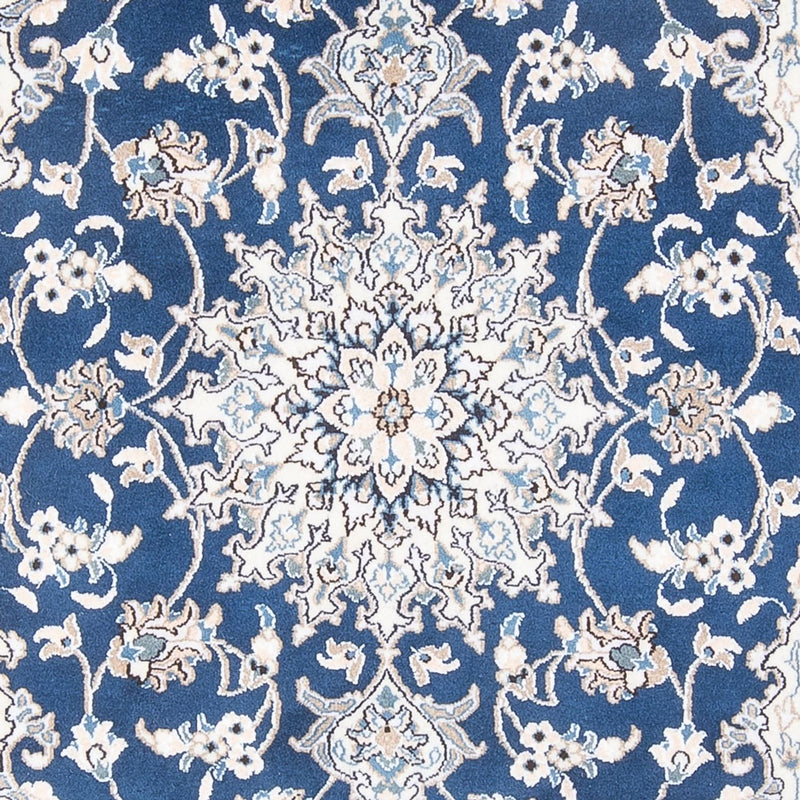 Alfombra Persa - Nain - Real - 196 x 147 cm - camello oscuro