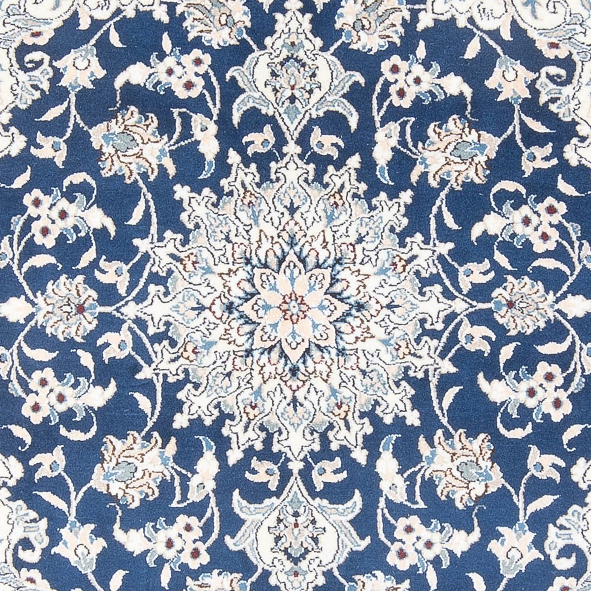 Alfombra Persa - Nain - Real - 200 x 148 cm - azul