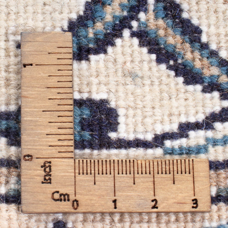 Alfombra Persa - Nain - Real - 213 x 149 cm - azul oscuro