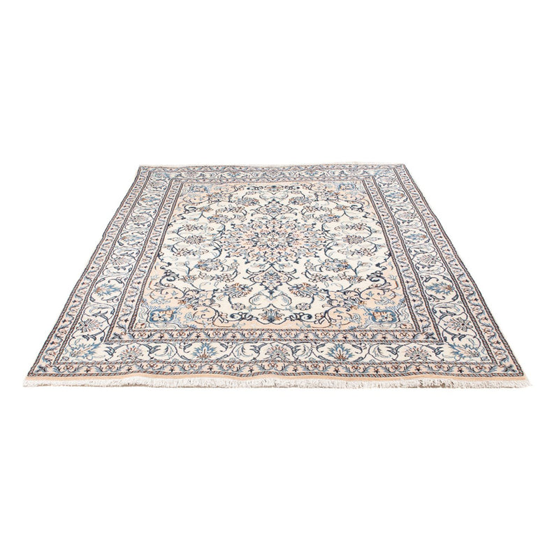 Alfombra Persa - Nain - Real - 210 x 146 cm - crema