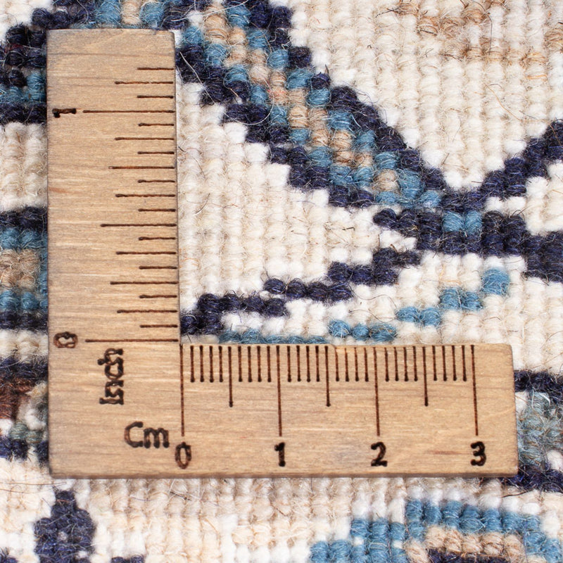 Alfombra Persa - Nain - Real - 200 x 155 cm - azul oscuro