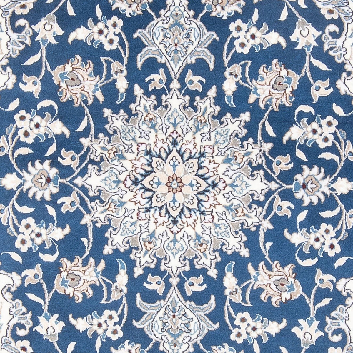 Alfombra Persa - Nain - Real - 202 x 150 cm - azul