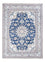 Alfombra Persa - Nain - Real - 203 x 146 cm - azul