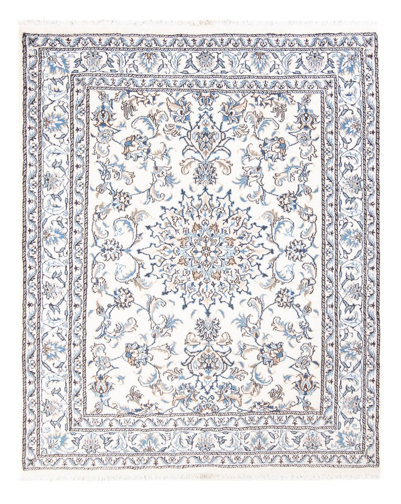 Alfombra Persa - Nain - Real - 197 x 149 cm - crema