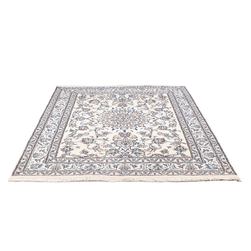 Alfombra Persa - Nain - Real - 197 x 149 cm - crema