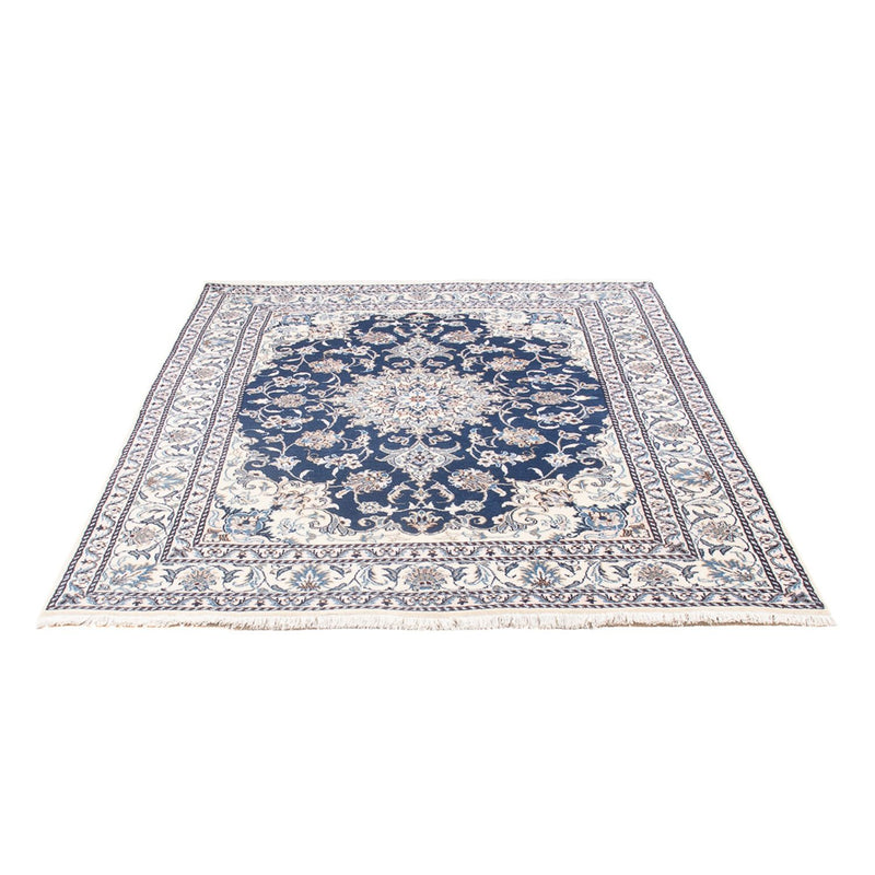 Alfombra Persa - Nain - Real - 203 x 146 cm - azul