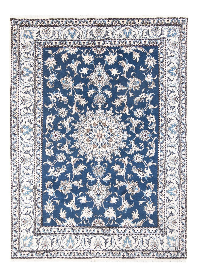 Alfombra Persa - Nain - Real - 203 x 149 cm - azul