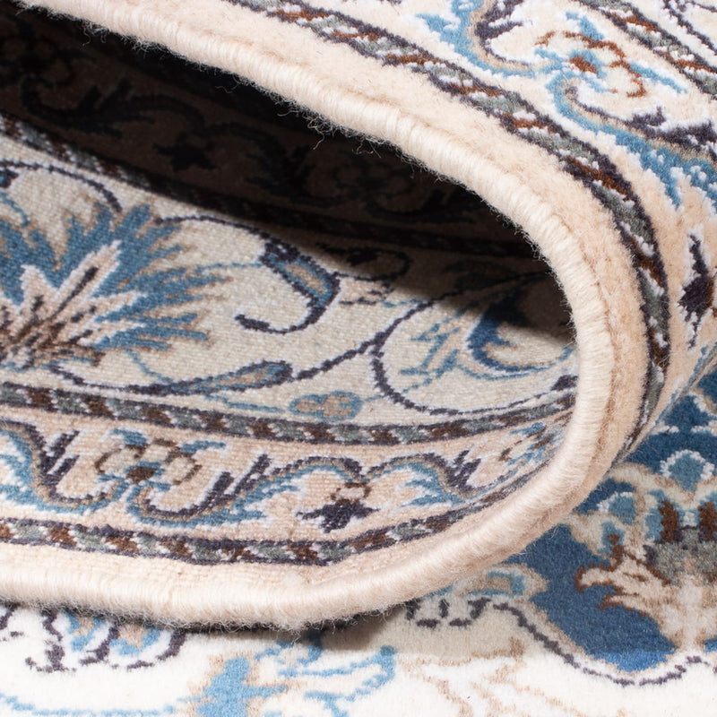 Alfombra Persa - Nain - Real - 194 x 147 cm - azul