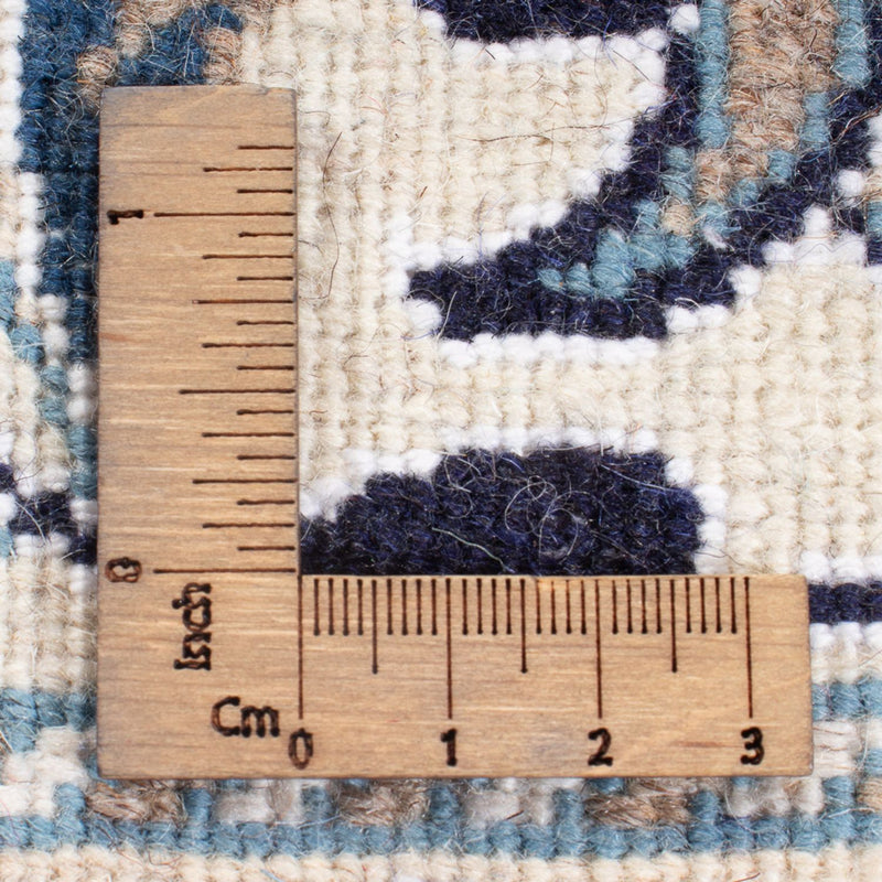 Alfombra Persa - Nain - Real - 202 x 156 cm - azul oscuro