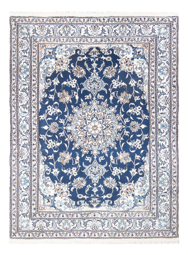 Alfombra Persa - Nain - Real - 202 x 149 cm - azul