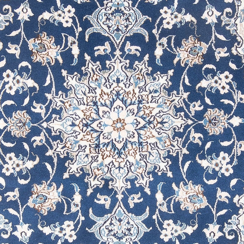 Alfombra Persa - Nain - Real - 202 x 149 cm - azul