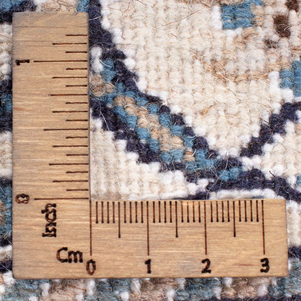 Alfombra Persa - Nain - Real - 200 x 146 cm - azul oscuro