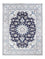 Alfombra Persa - Nain - Real - 200 x 147 cm - azul oscuro