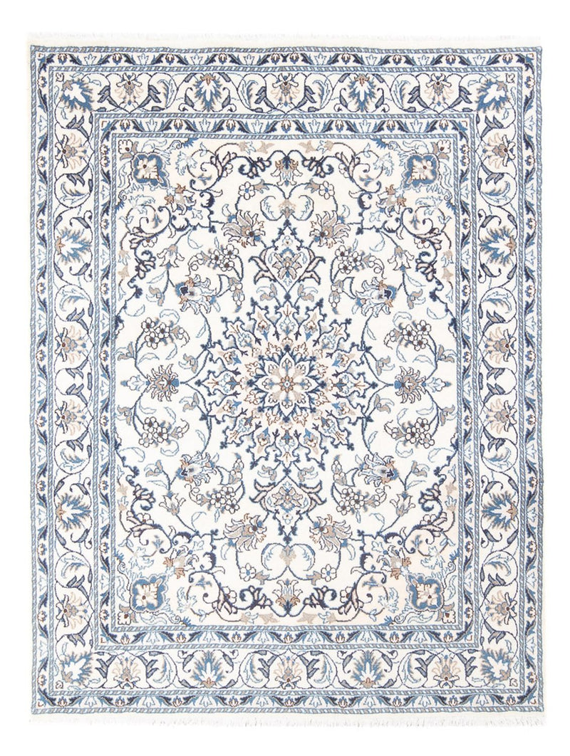 Alfombra Persa - Nain - Real - 202 x 149 cm - crema
