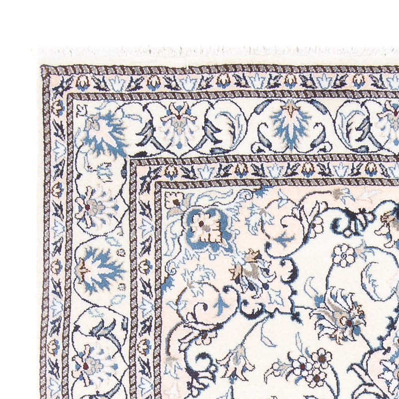 Alfombra Persa - Nain - Real - 197 x 147 cm - crema