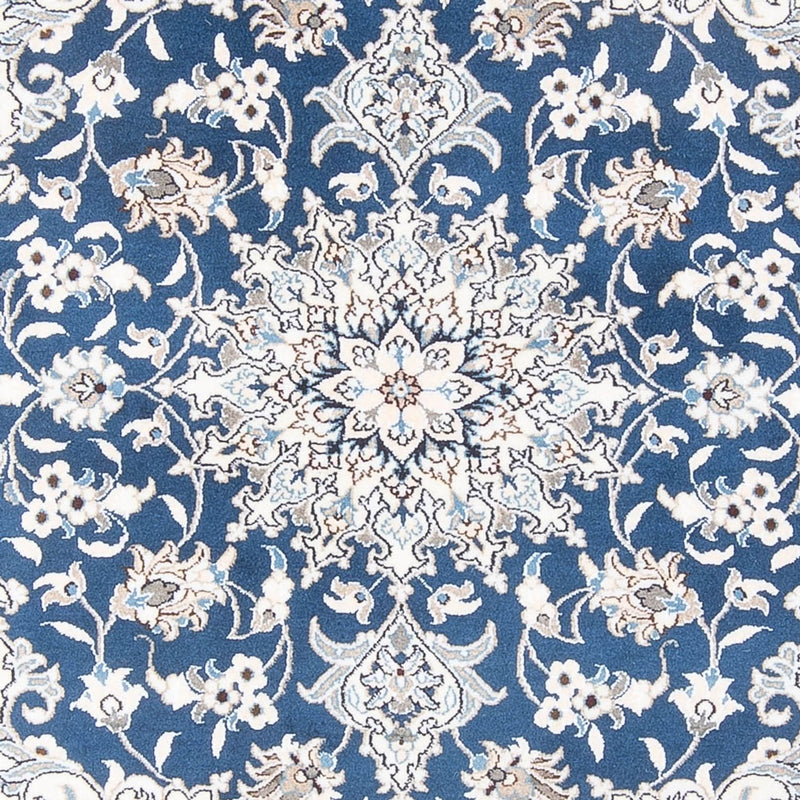 Alfombra Persa - Nain - Real - 196 x 147 cm - azul