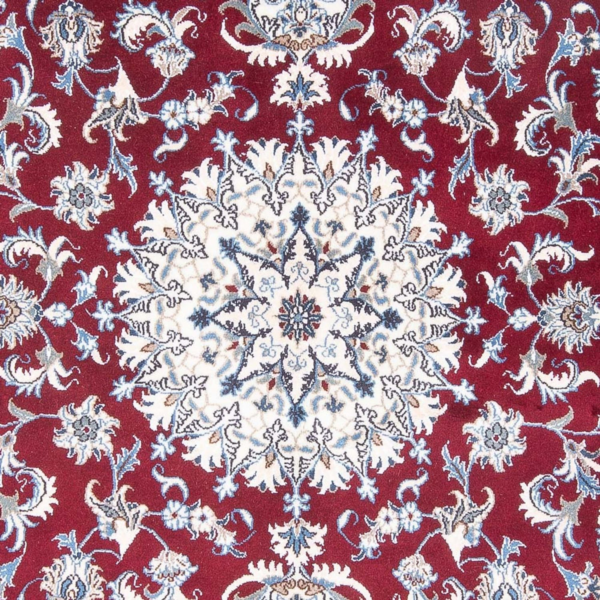 Alfombra persa - Nain - 243 x 168 cm - rojo
