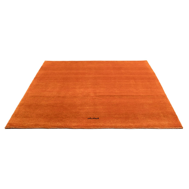 Alfombra Gabbeh - Persa - 197 x 146 cm - naranja