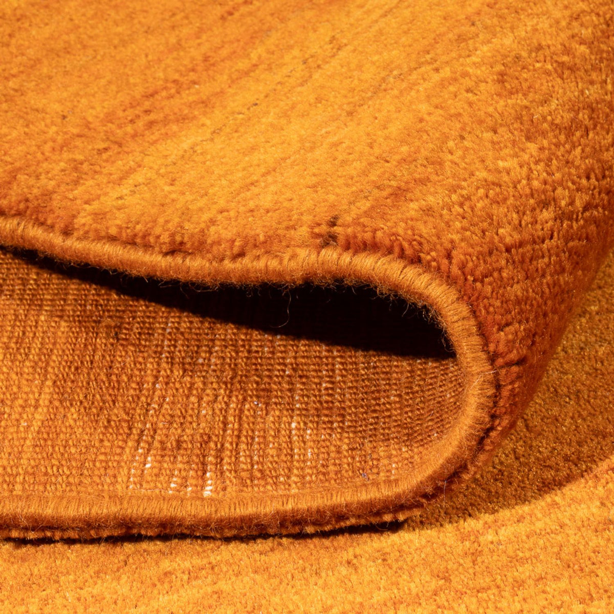 Alfombra Gabbeh - Persa - 195 x 156 cm - naranja