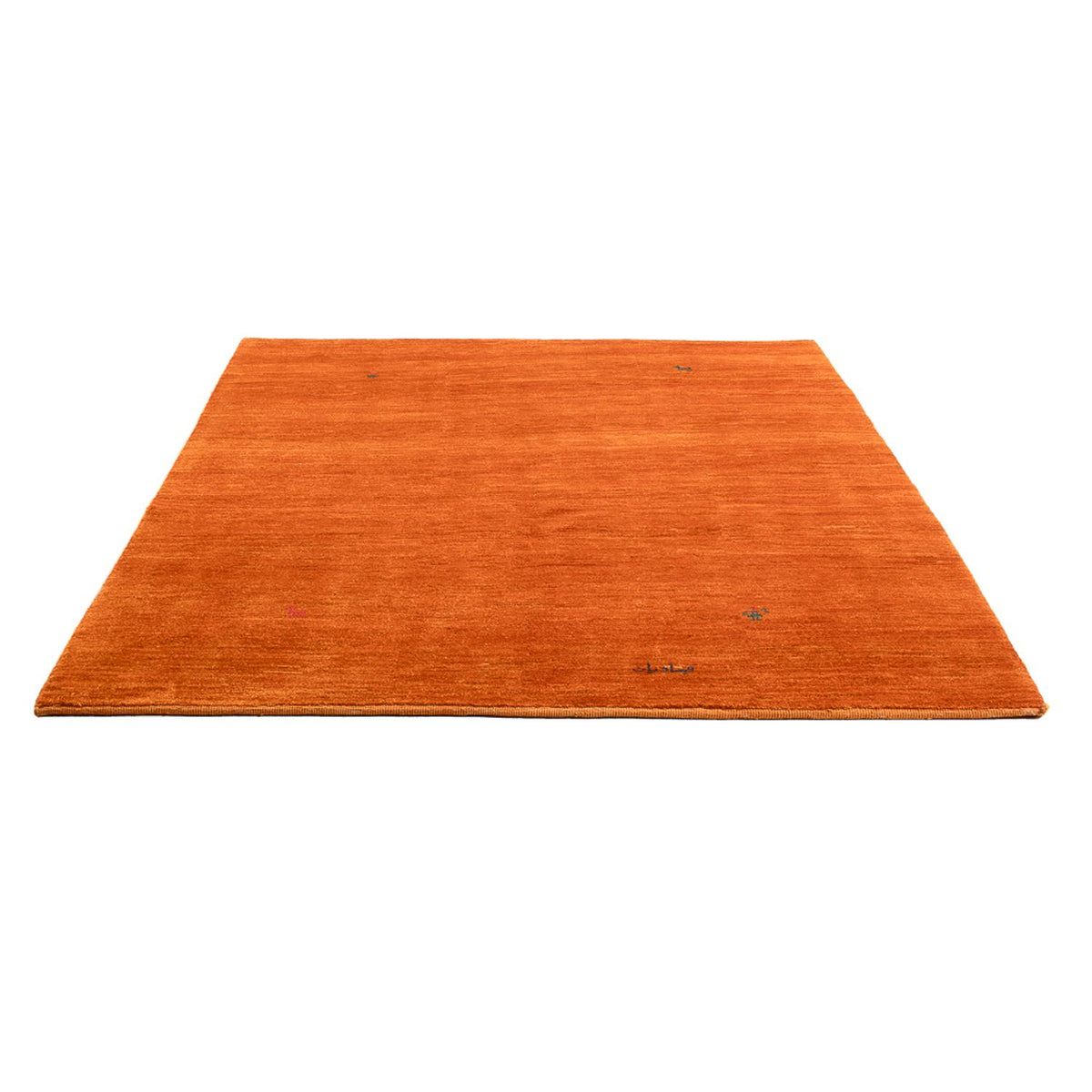 Alfombra Gabbeh - Persa - 195 x 156 cm - naranja