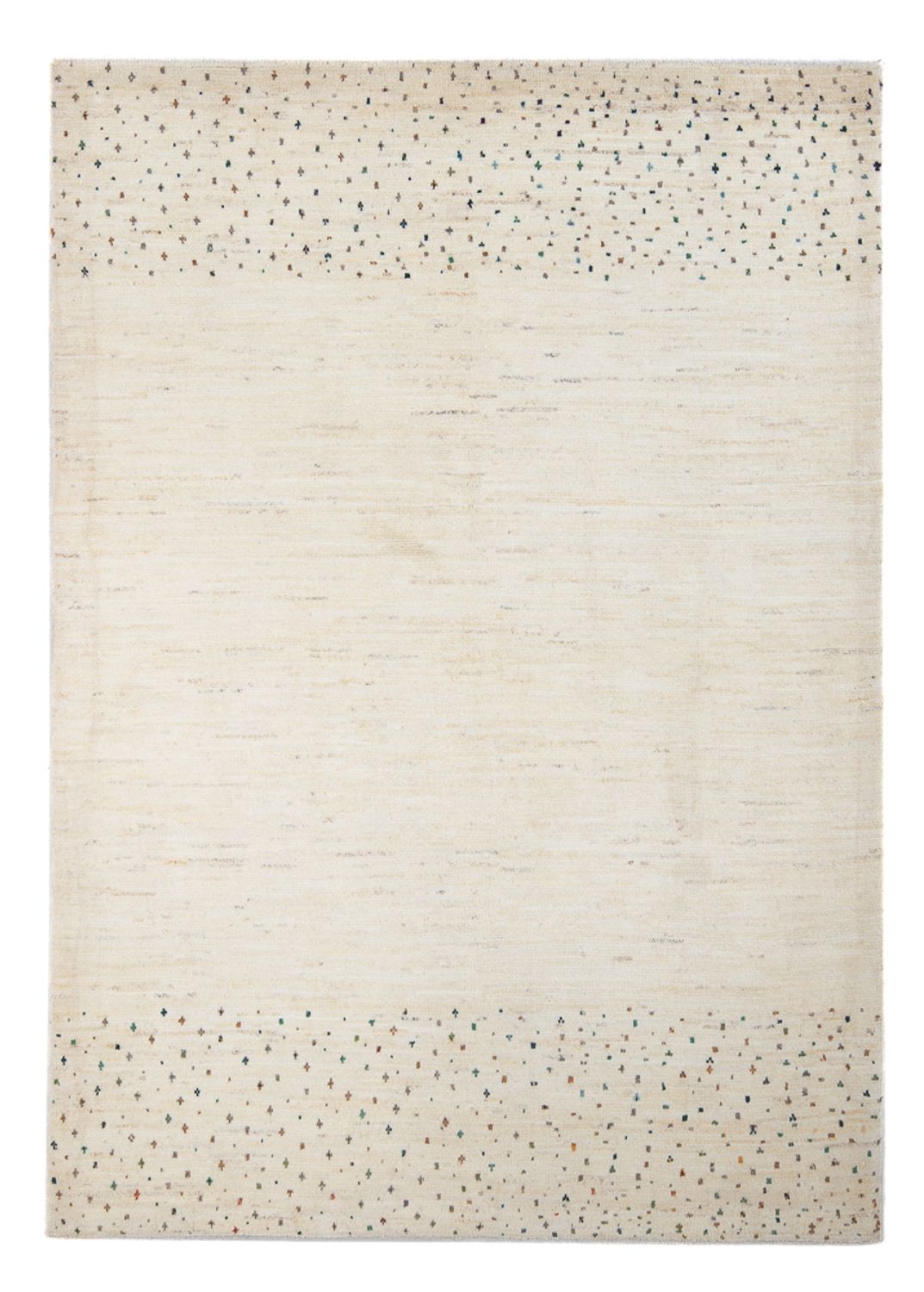 Alfombra Gabbeh - Persa - 200 x 150 cm - gris claro