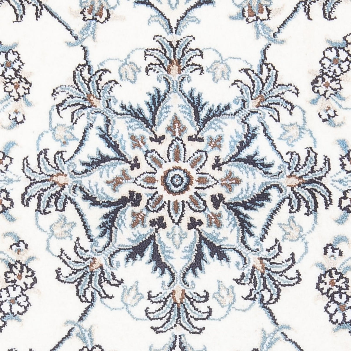 Alfombra persa - Nain - 132 x 87 cm - crema