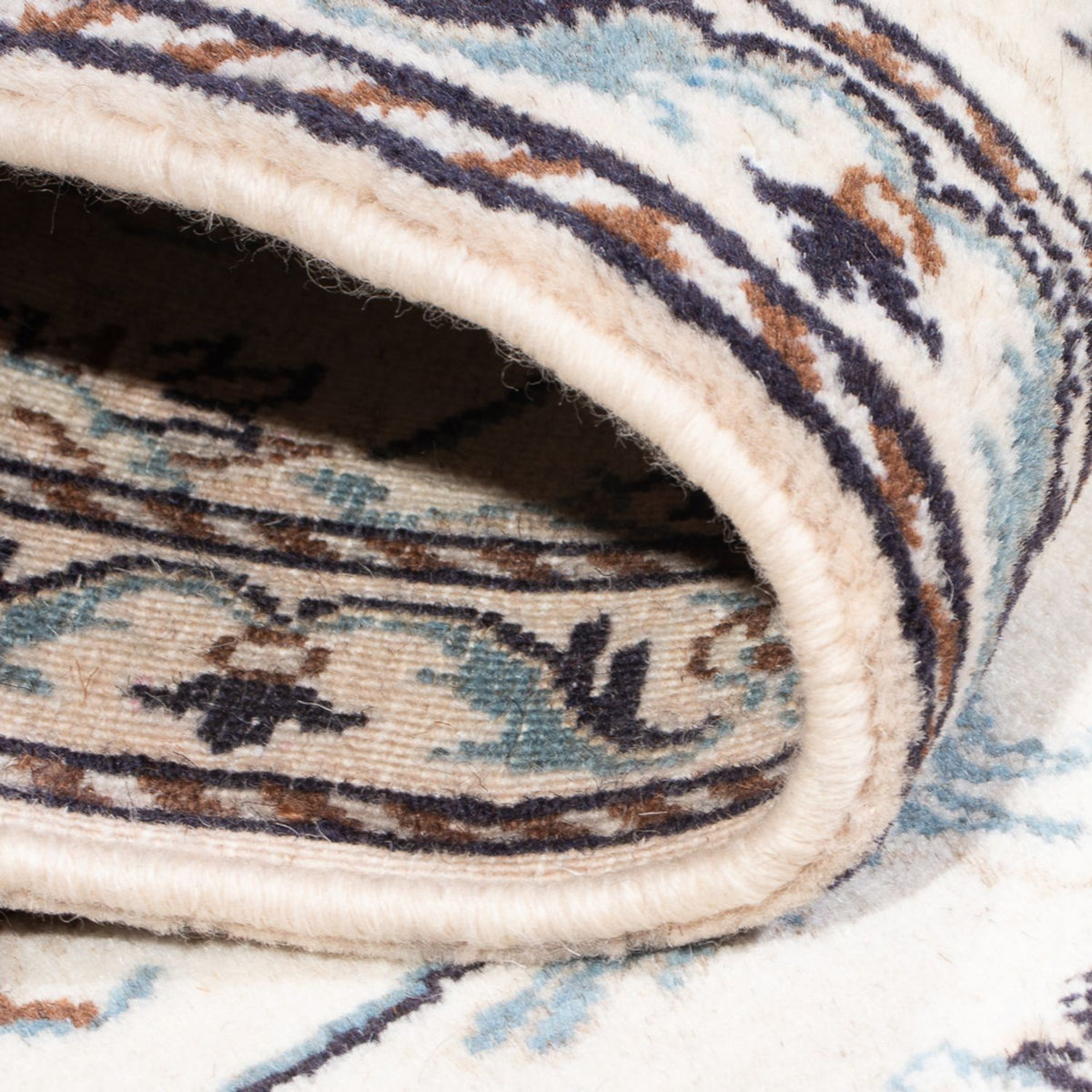 Alfombra persa - Nain - 132 x 87 cm - crema