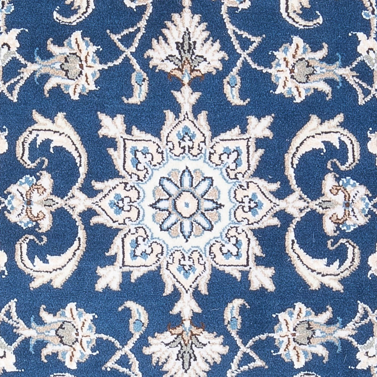 Alfombra persa - Nain - 141 x 70 cm - azul