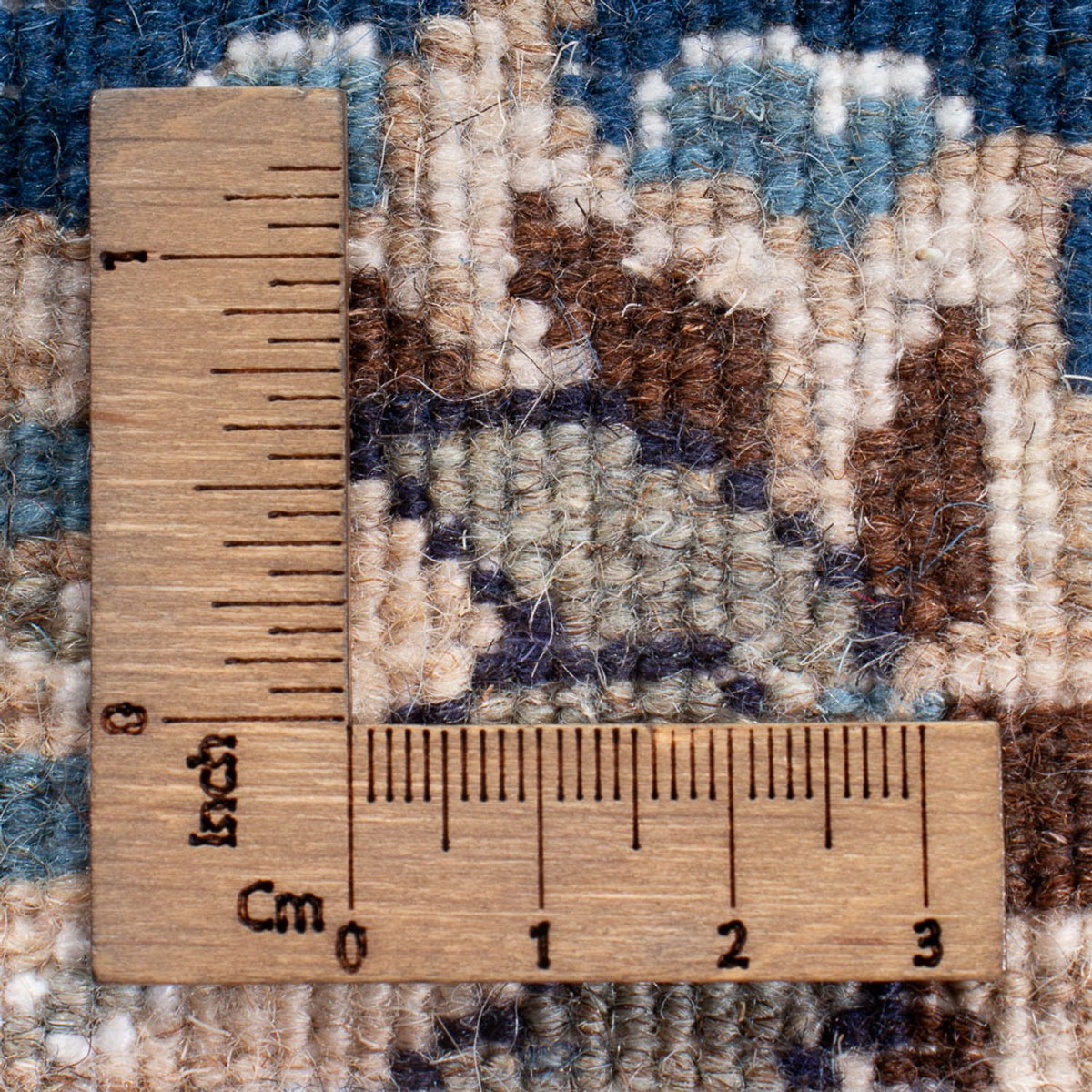 Alfombra persa - Nain - 141 x 70 cm - azul