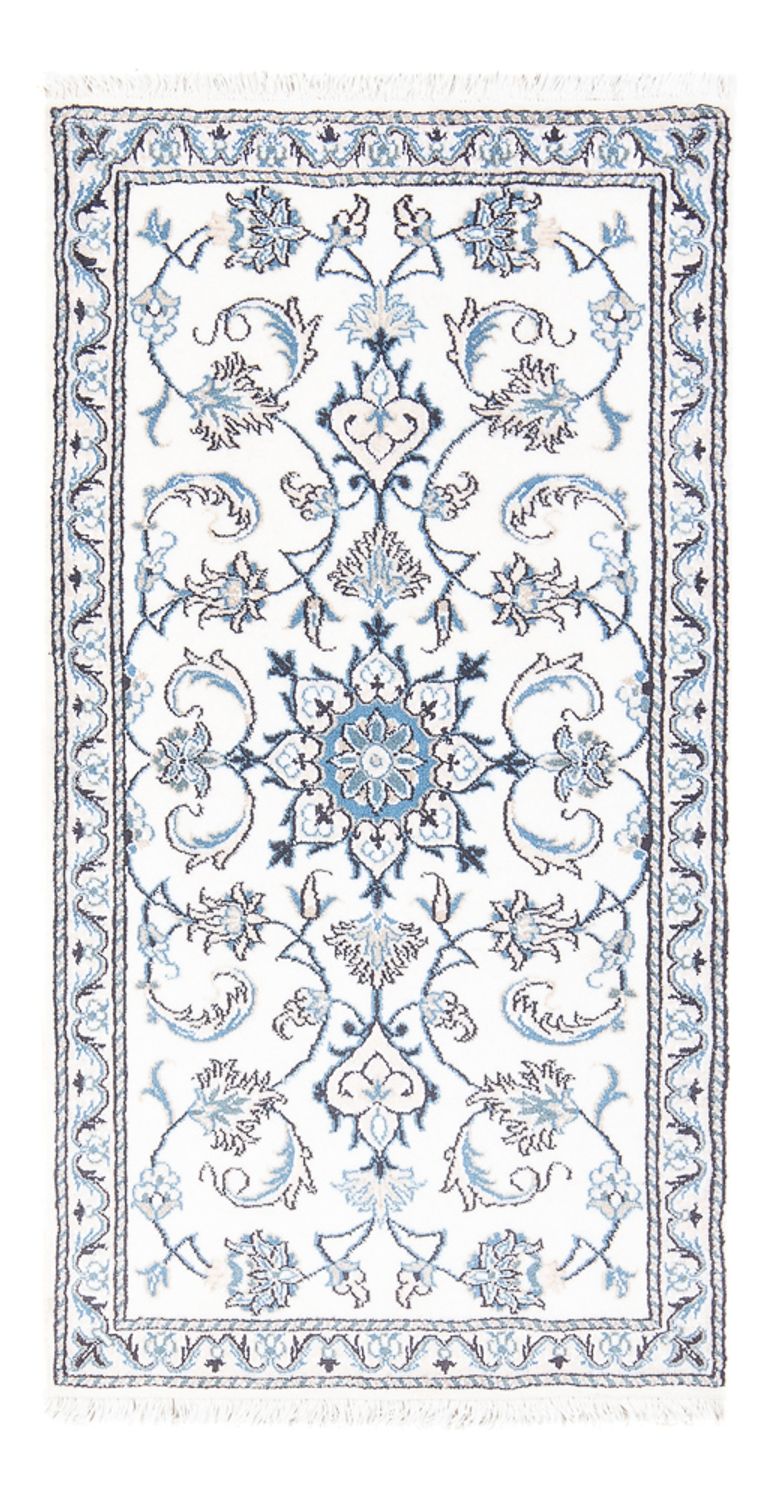 Alfombra persa - Nain - 134 x 69 cm - crema