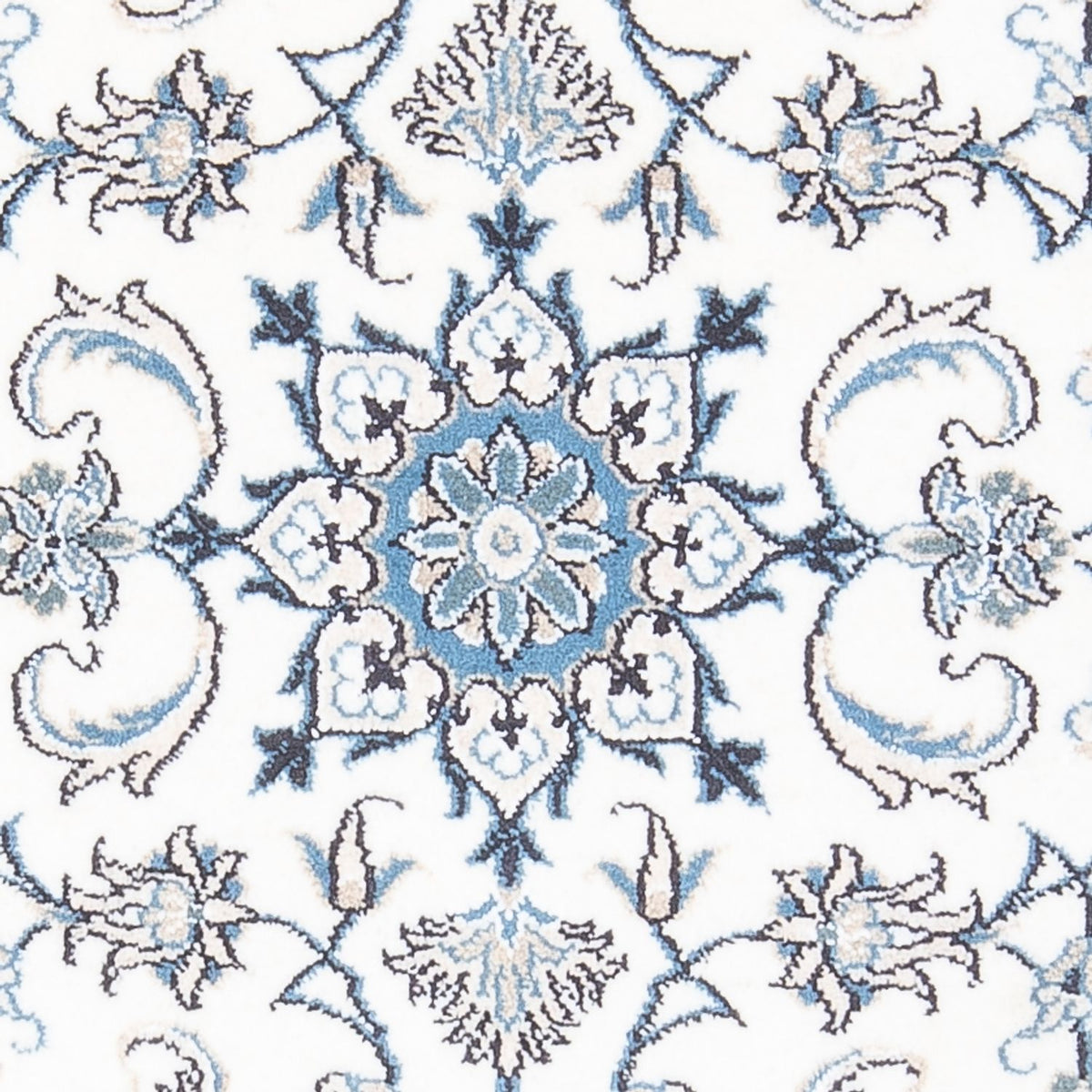 Alfombra persa - Nain - 134 x 69 cm - crema