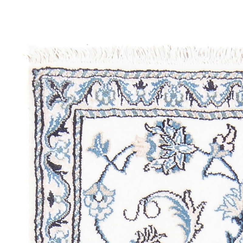 Alfombra persa - Nain - 134 x 69 cm - crema