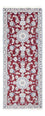 Alfombra de pasillo Alfombra persa - Nain - 194 x 80 cm - rojo