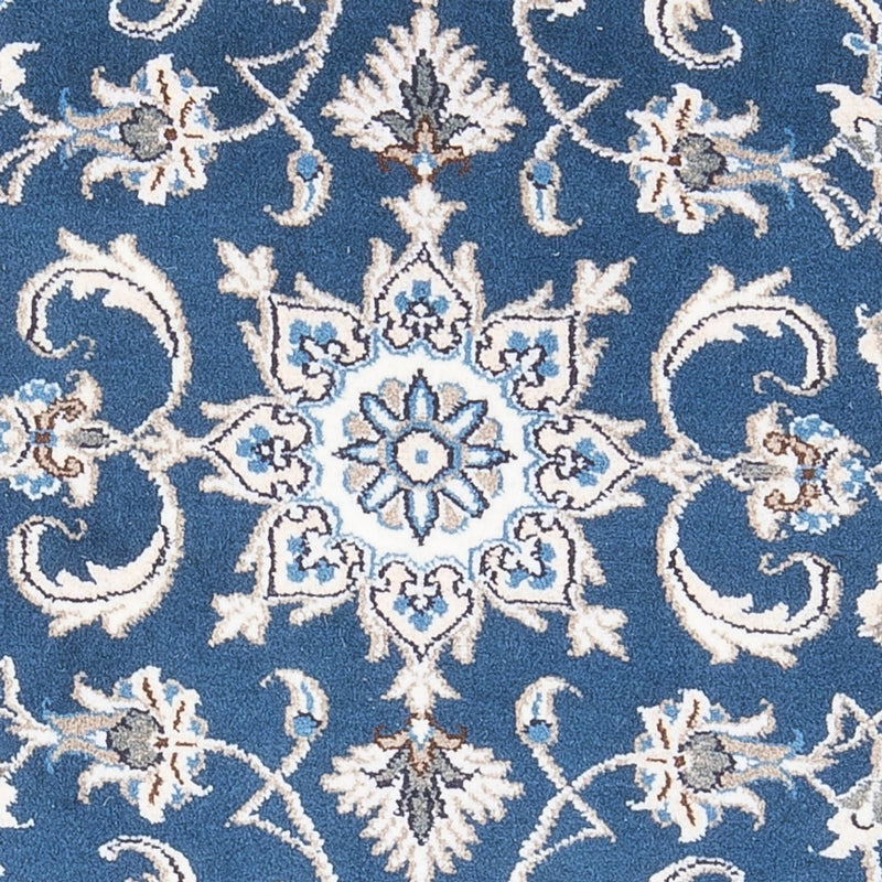 Alfombra persa - Nain - 140 x 70 cm - azul