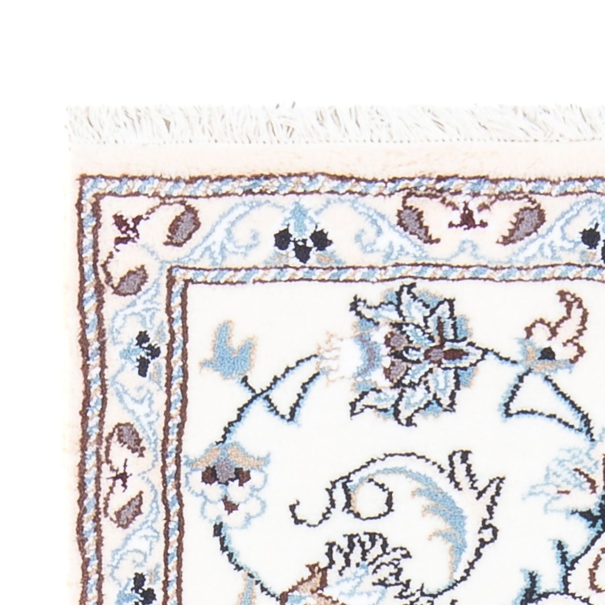 Alfombra persa - Nain - 140 x 70 cm - crema