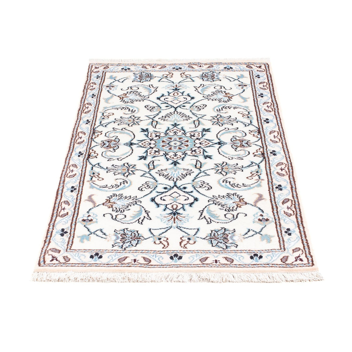 Alfombra persa - Nain - 140 x 70 cm - crema